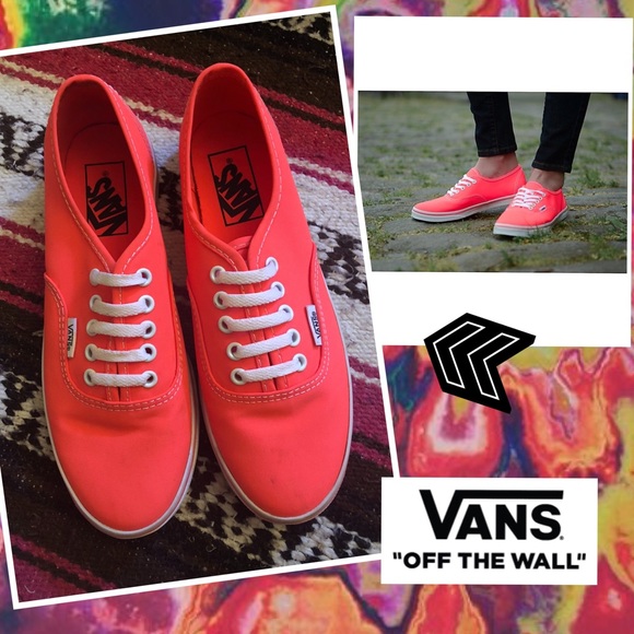 red lo pro vans